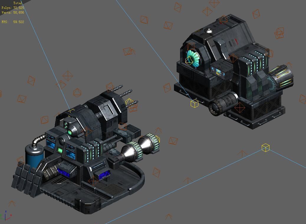 Future World - Wall 02 3D model_2