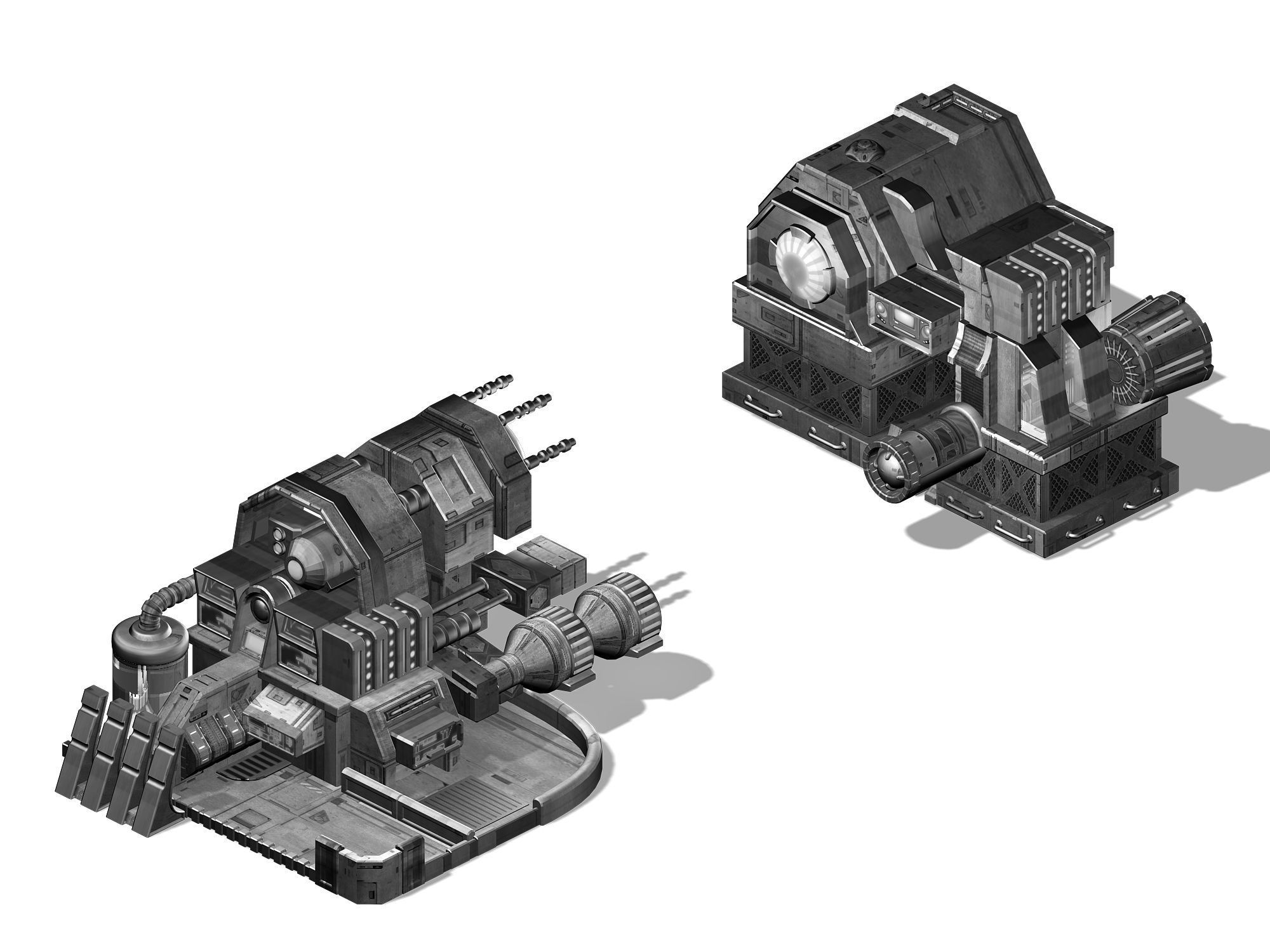 Future World - Wall 02 3D model_4