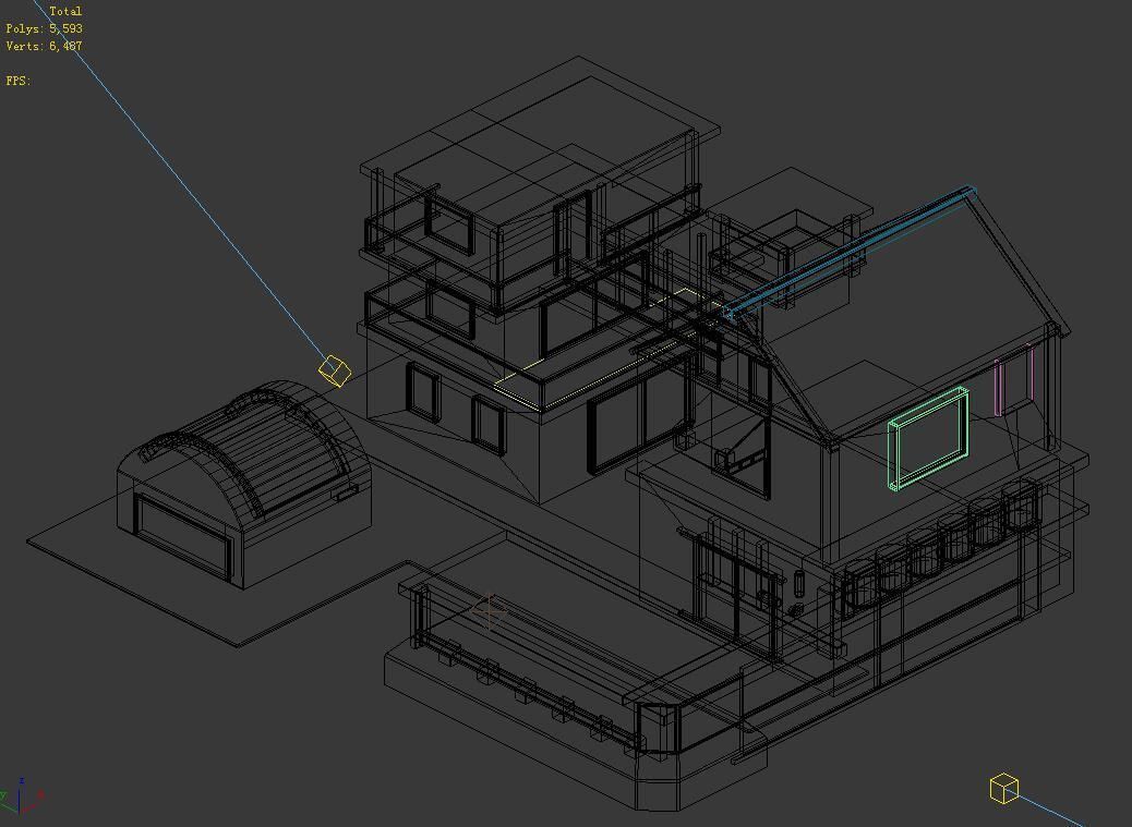 Future World - Factory 02 3D model_2