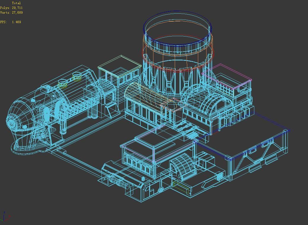 Future World - Black Market 02 3D model_2