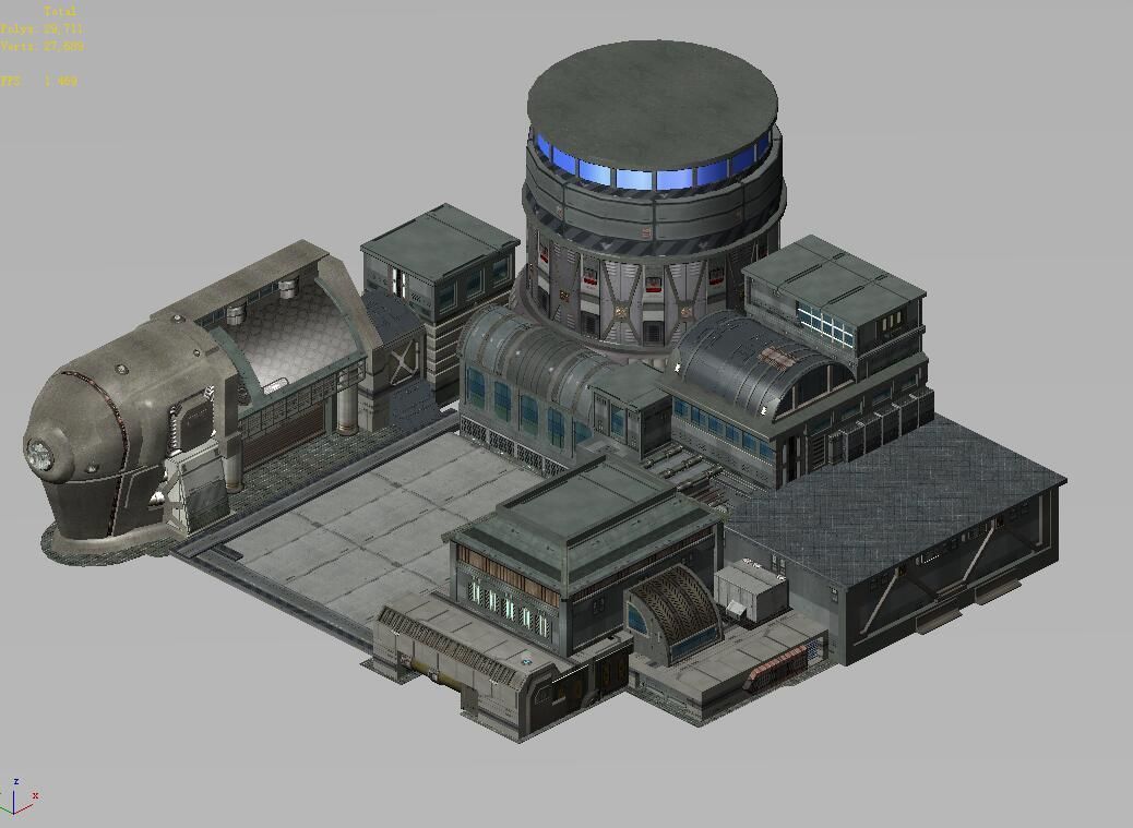 Future World - Black Market 02 3D model_1