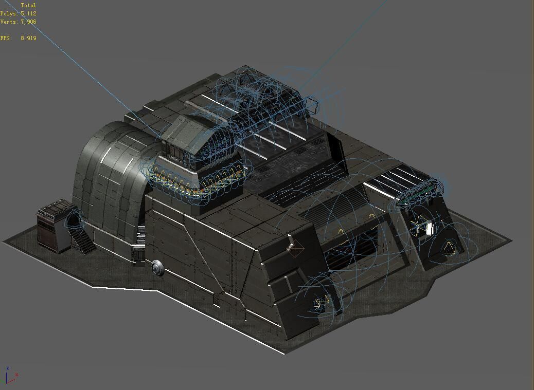 Future World - Black Market 03 3D model_2