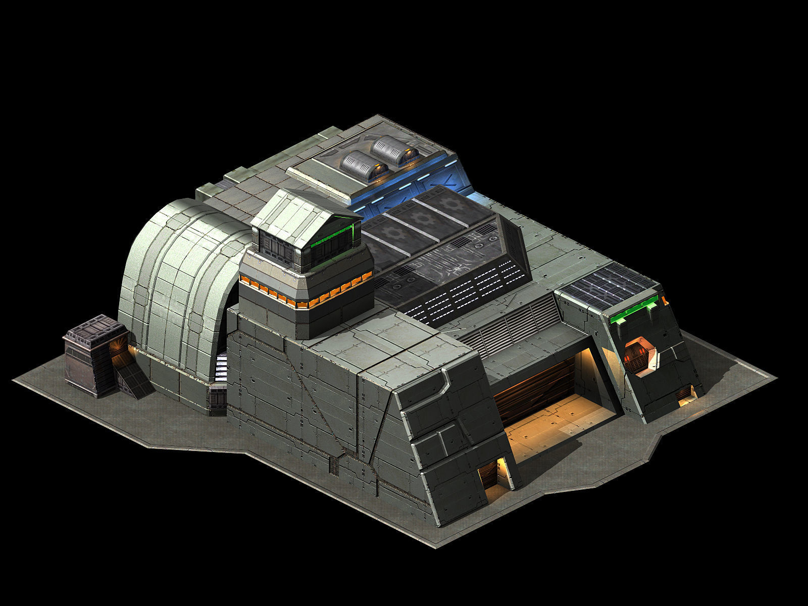 Future World - Black Market 03 3D model_1