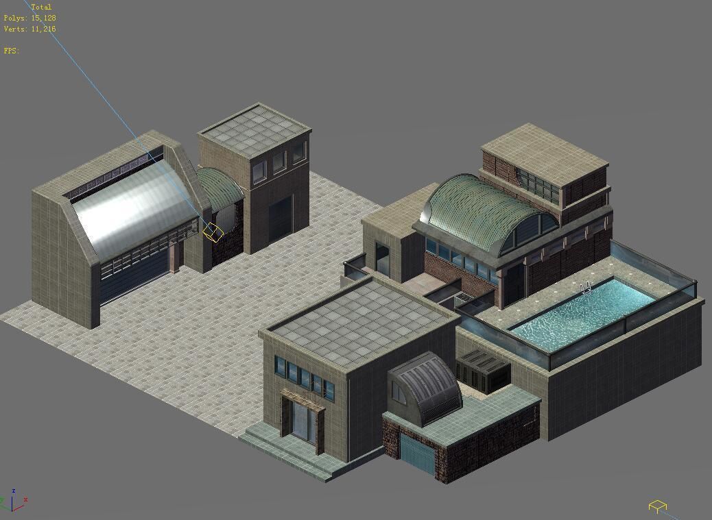 Future World - Black Market 04 3D model_1