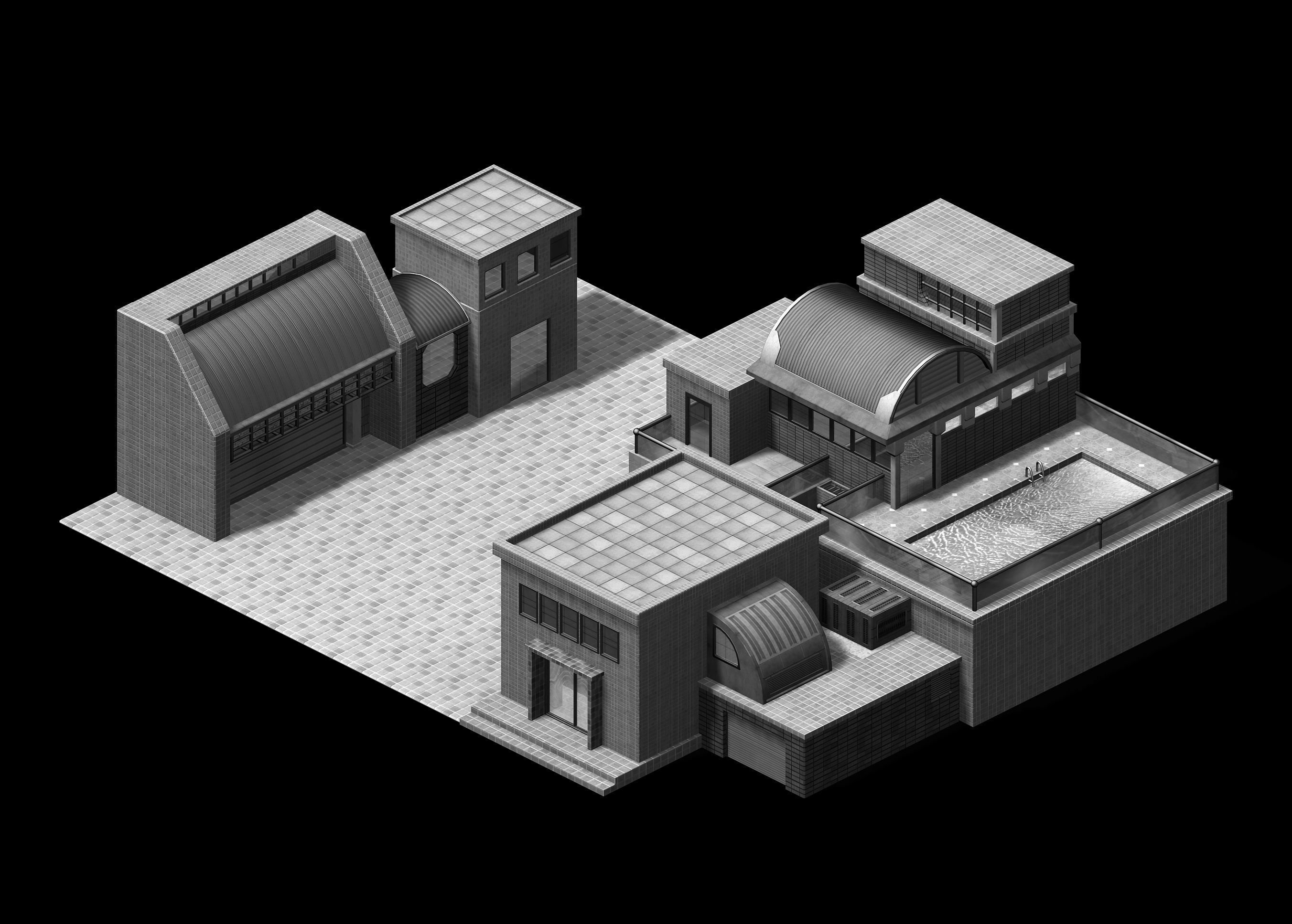 Future World - Black Market 04 3D model_3