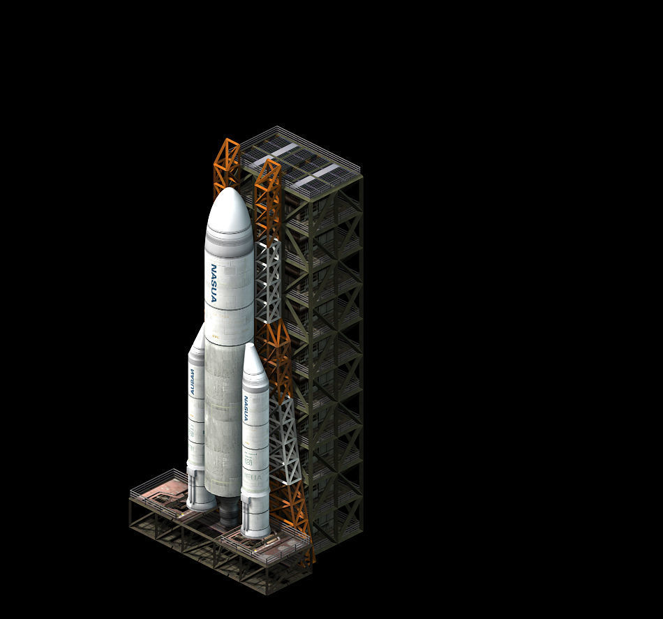 Future World - Rocket Launcher 02 3D model_1