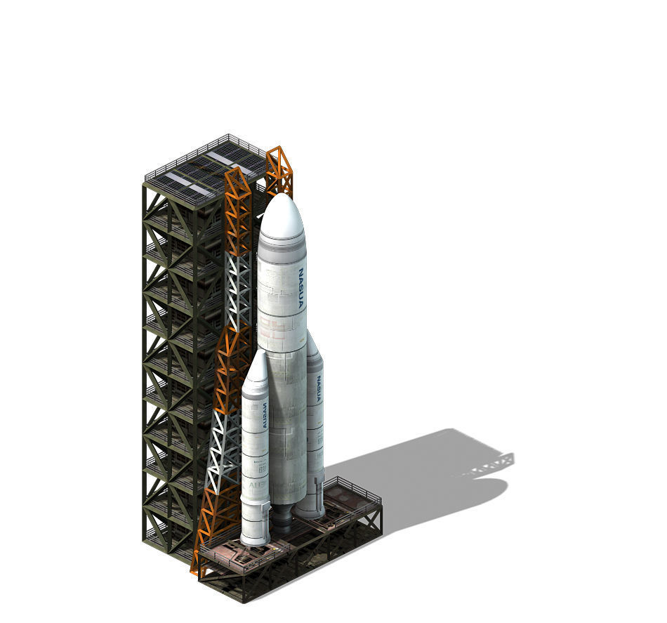 Future World - Rocket Launcher 02 3D model_2