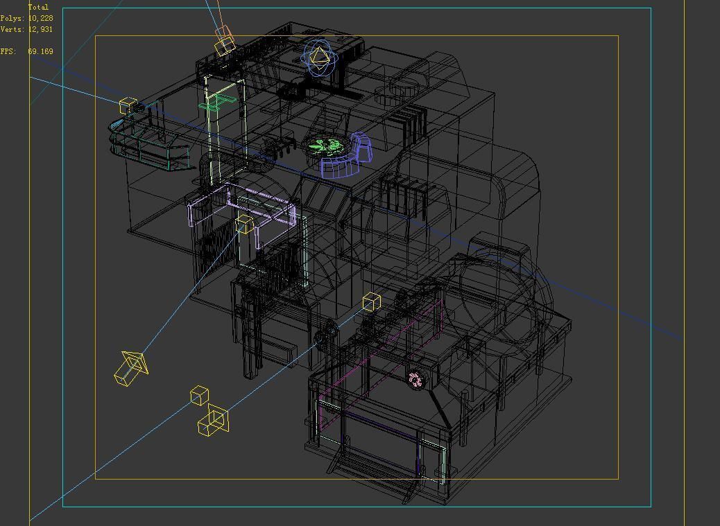 Future World - Machinery 01 3D model_5