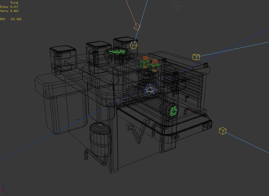 Future World - Machinery 02 3D model_3