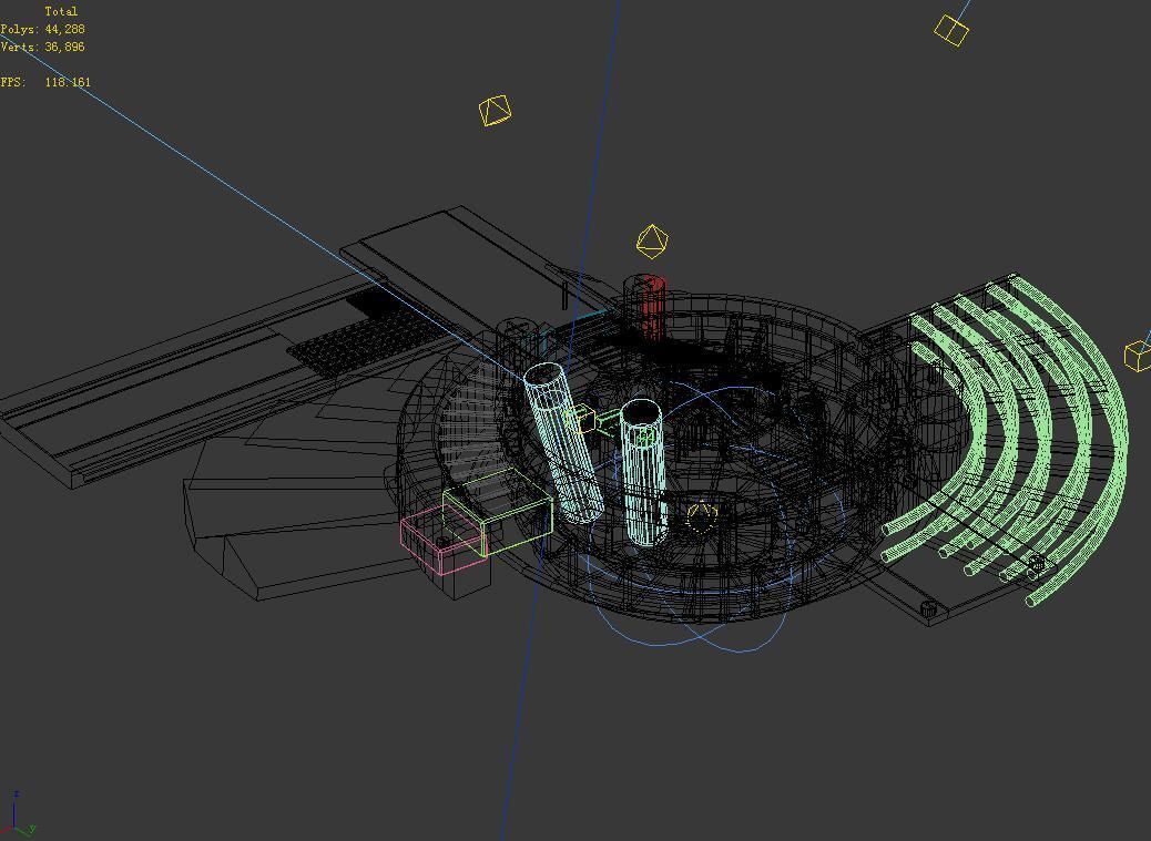 Future World - Machinery 03 3D model_3