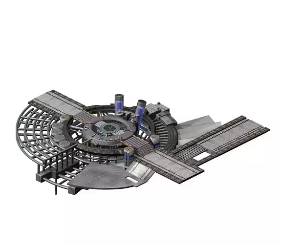 Future World - Machinery 03 3D model