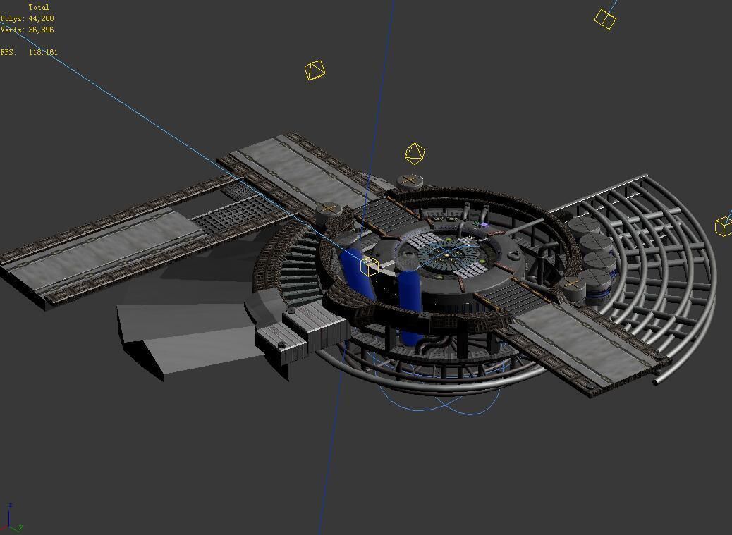 Future World - Machinery 03 3D model_1