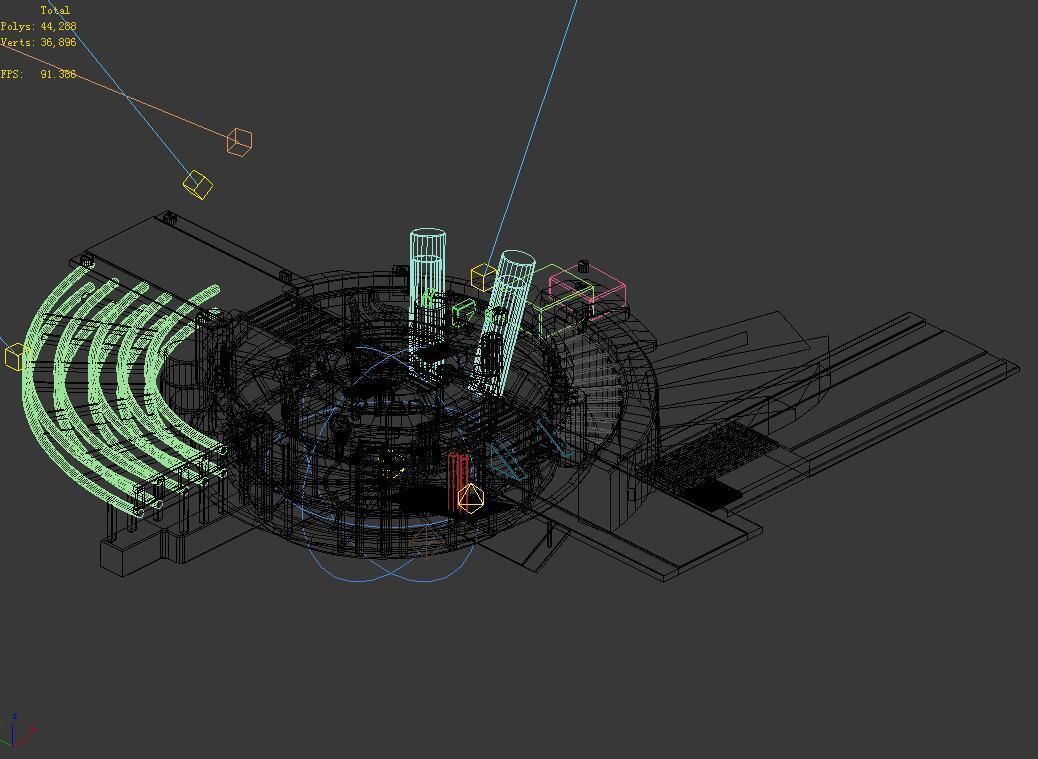 Future World - Machinery 03 3D model_4
