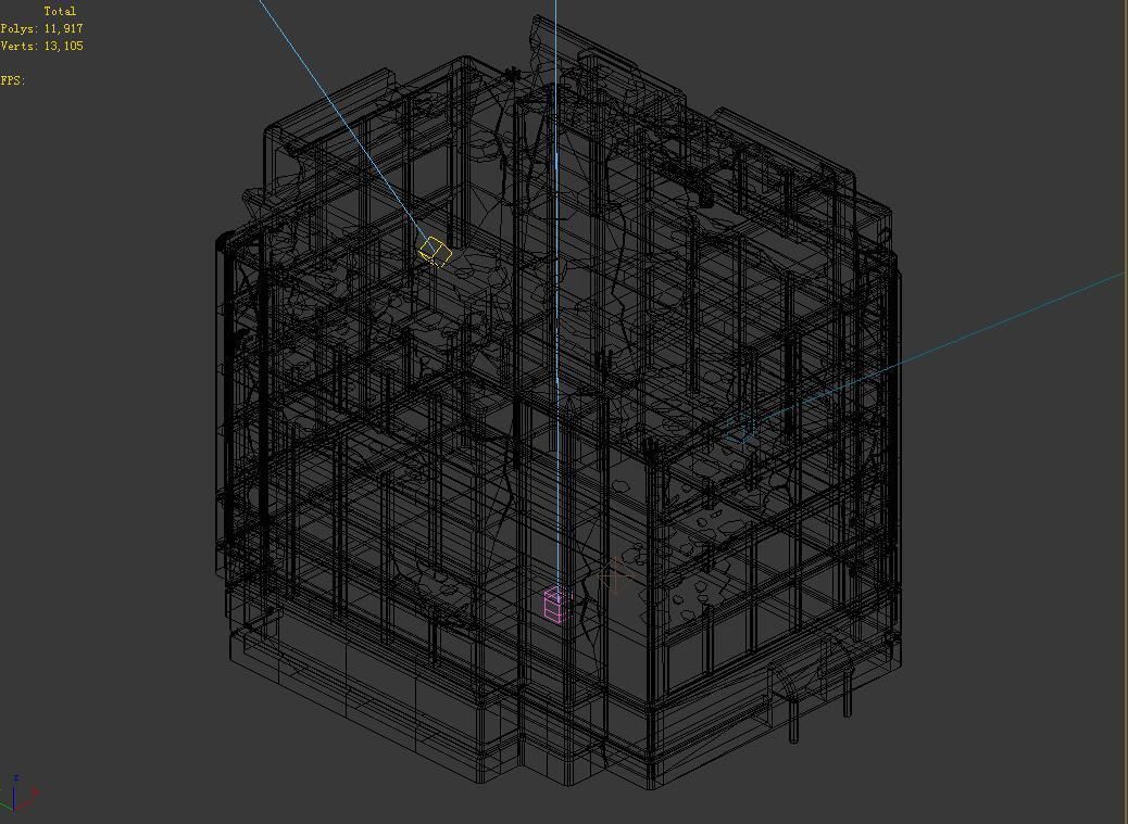 The future world - street waste 05 3D model_2