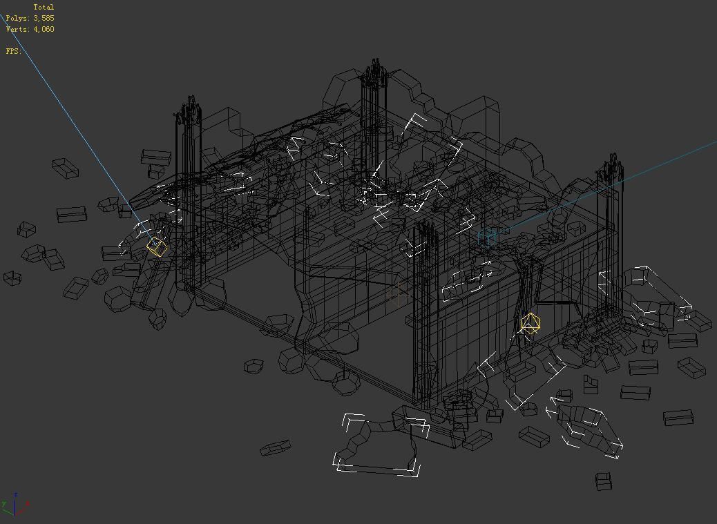 The future world - street waste 06 3D model_3