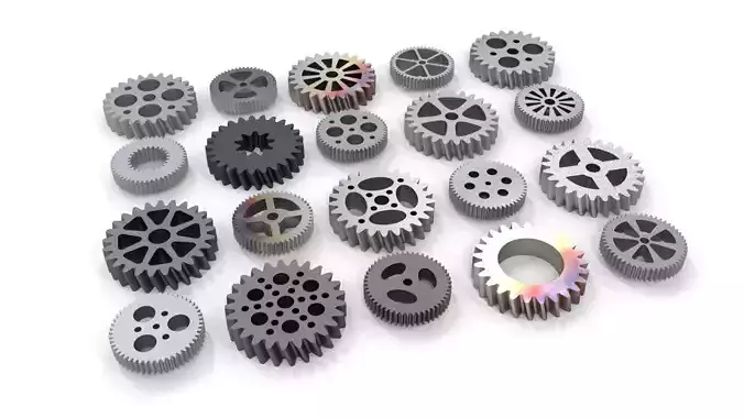Gear set of gears