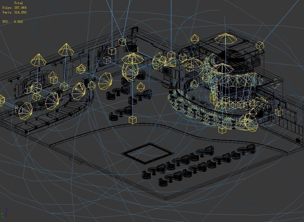 Future World - Bar 06 3D model_1