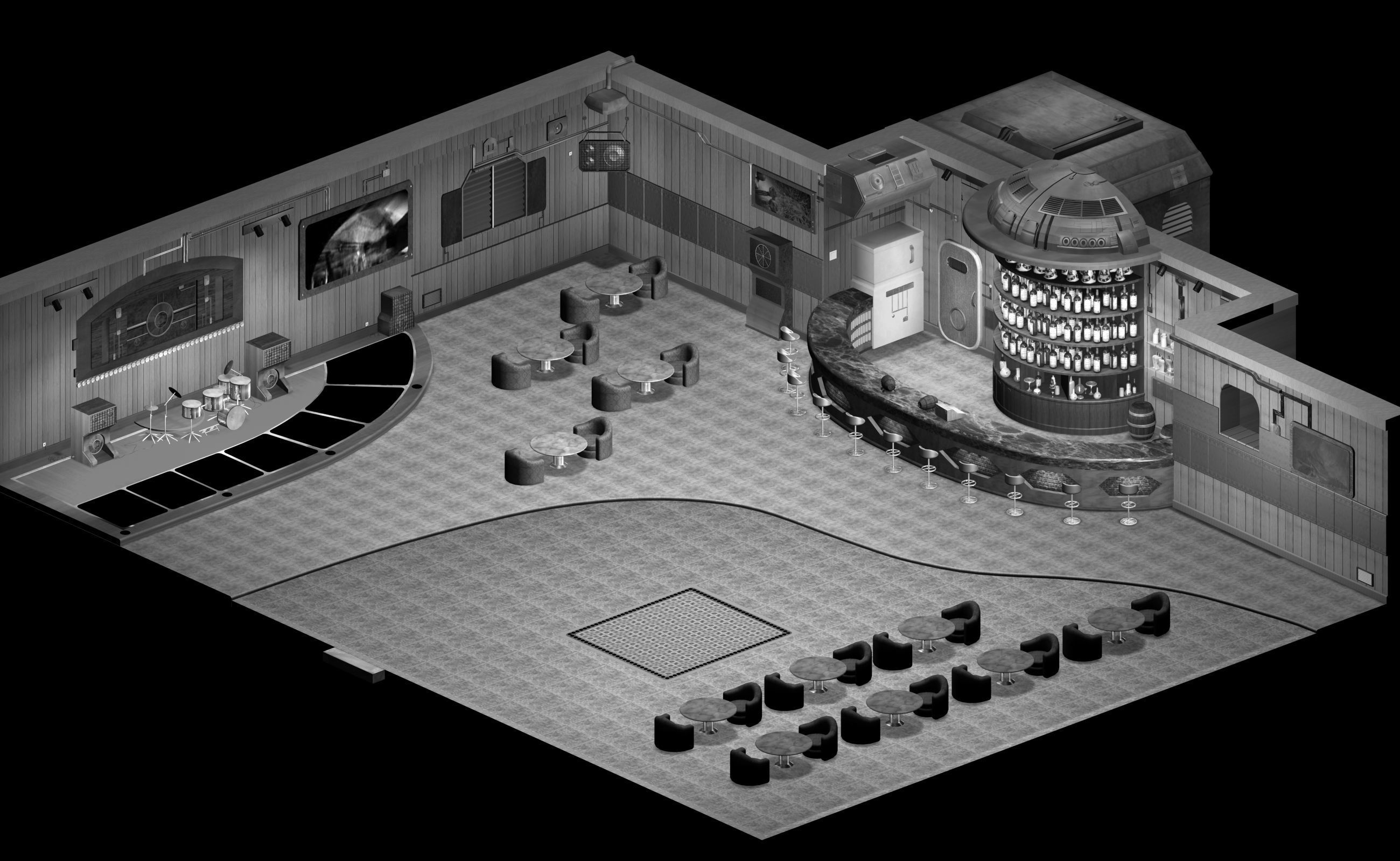 Future World - Bar 06 3D model_3