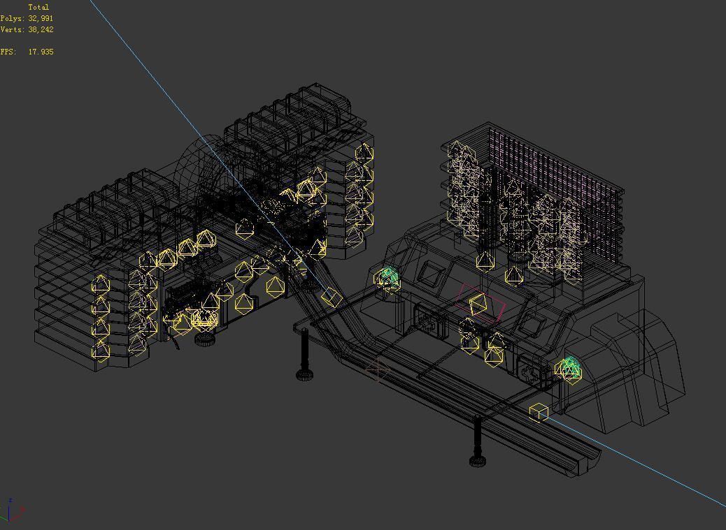 Future World - Residential Area 03 3D model_1