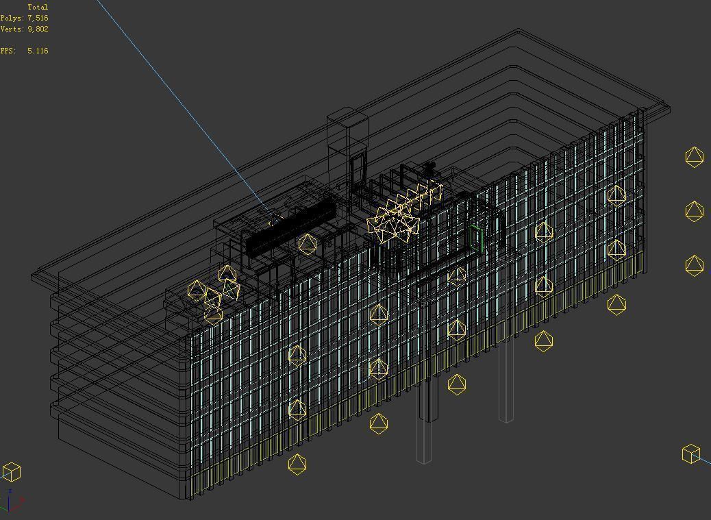 Future World - Residential Area 05 3D model_4