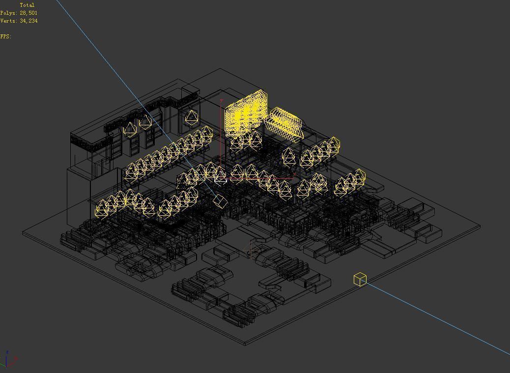 Future World - Residential Area 09 3D model_3