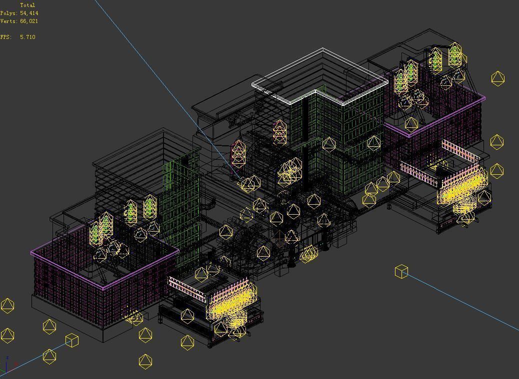 Future World - Residential Area 11 3D model_3