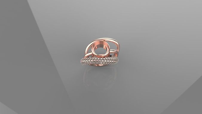 Anello BRILLANTI 3D print model