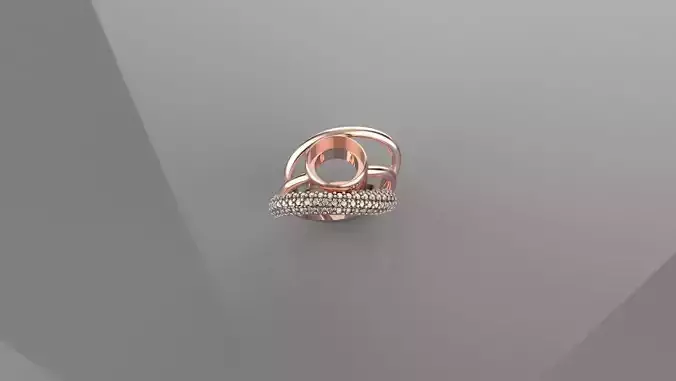 Anello BRILLANTI 3D print model