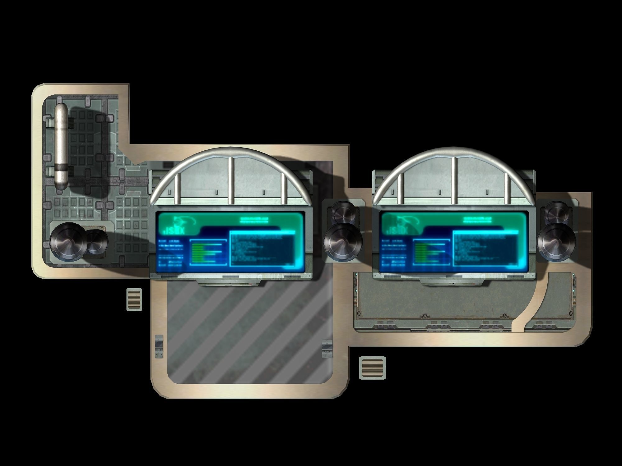 Future World - Screen 01 3D model_5