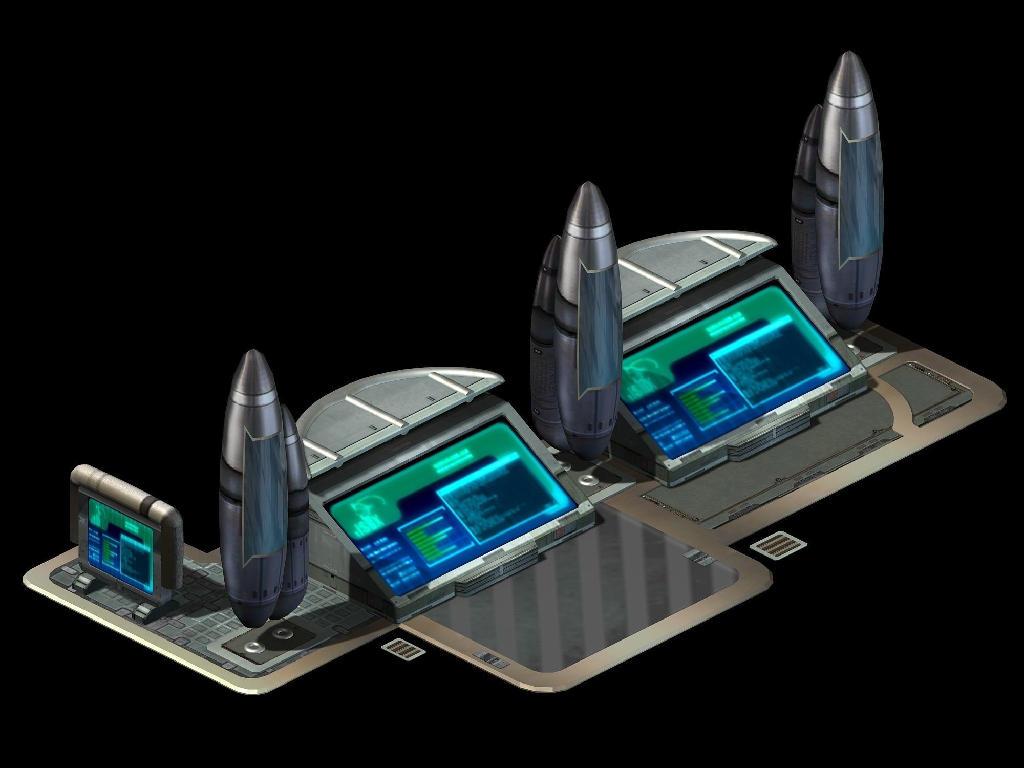 Future World - Screen 01 3D model_3