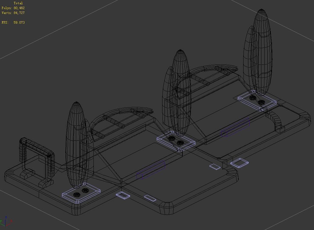 Future World - Screen 01 3D model_1