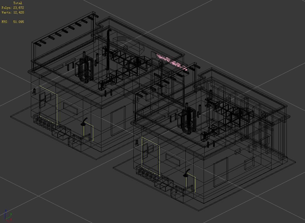 Future World - Business District 01 3D model_2