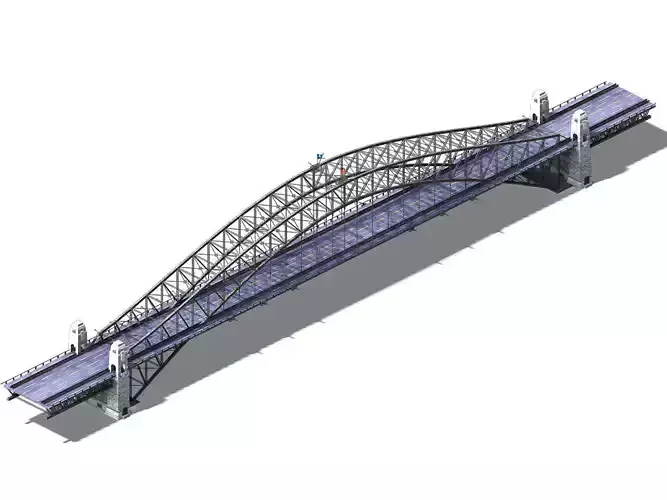 Future World - Sydney Bridge 3D model