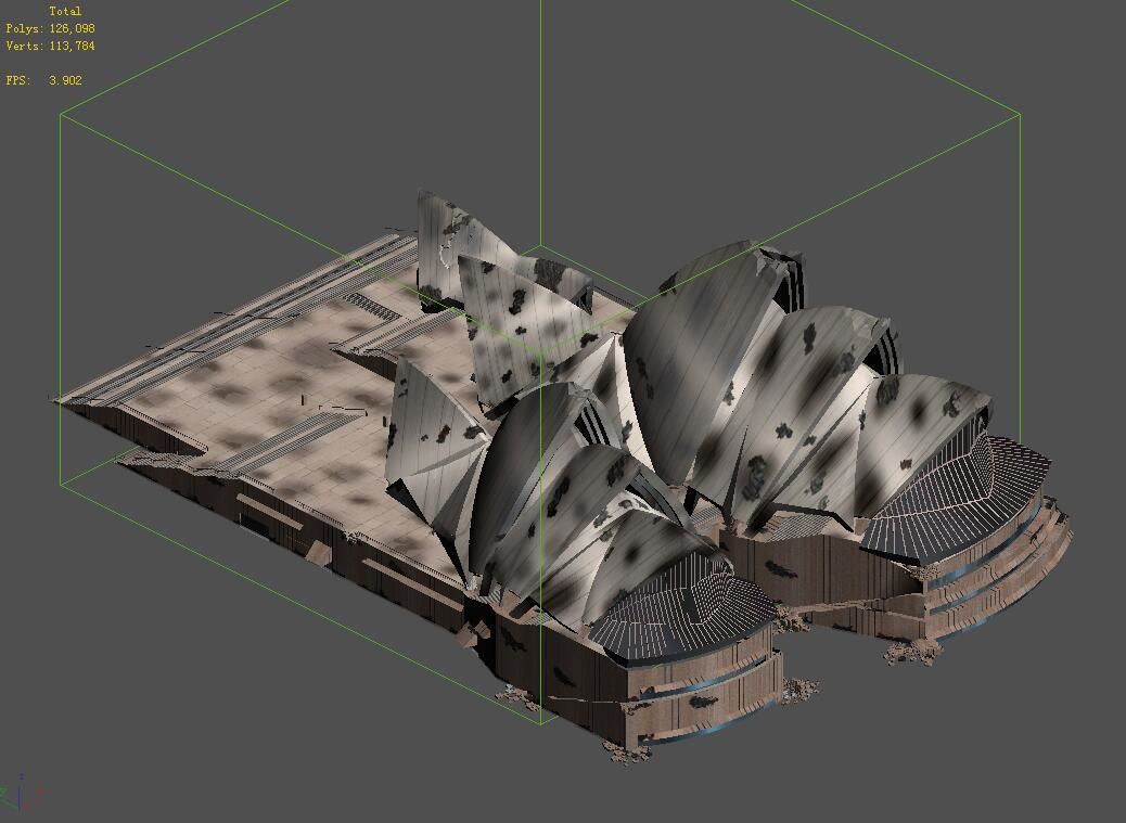 Future World - Sydney Opera House 02 3D model_1