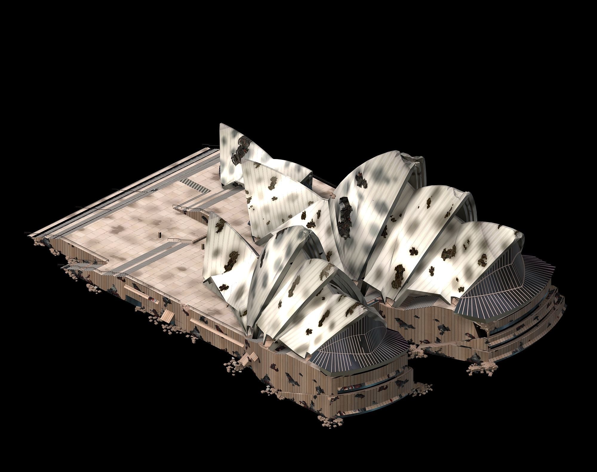Future World - Sydney Opera House 03 3D model_3