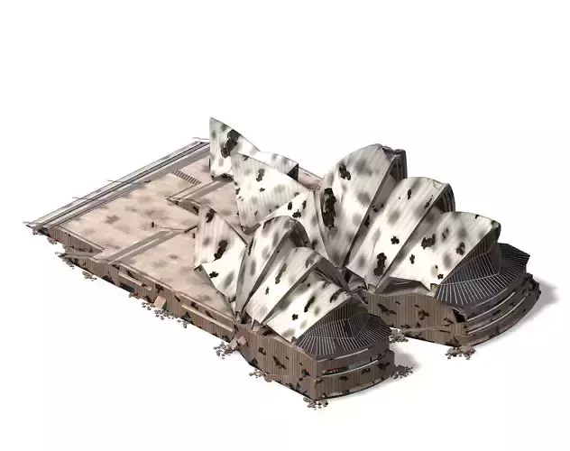 Future World - Sydney Opera House 03 3D model