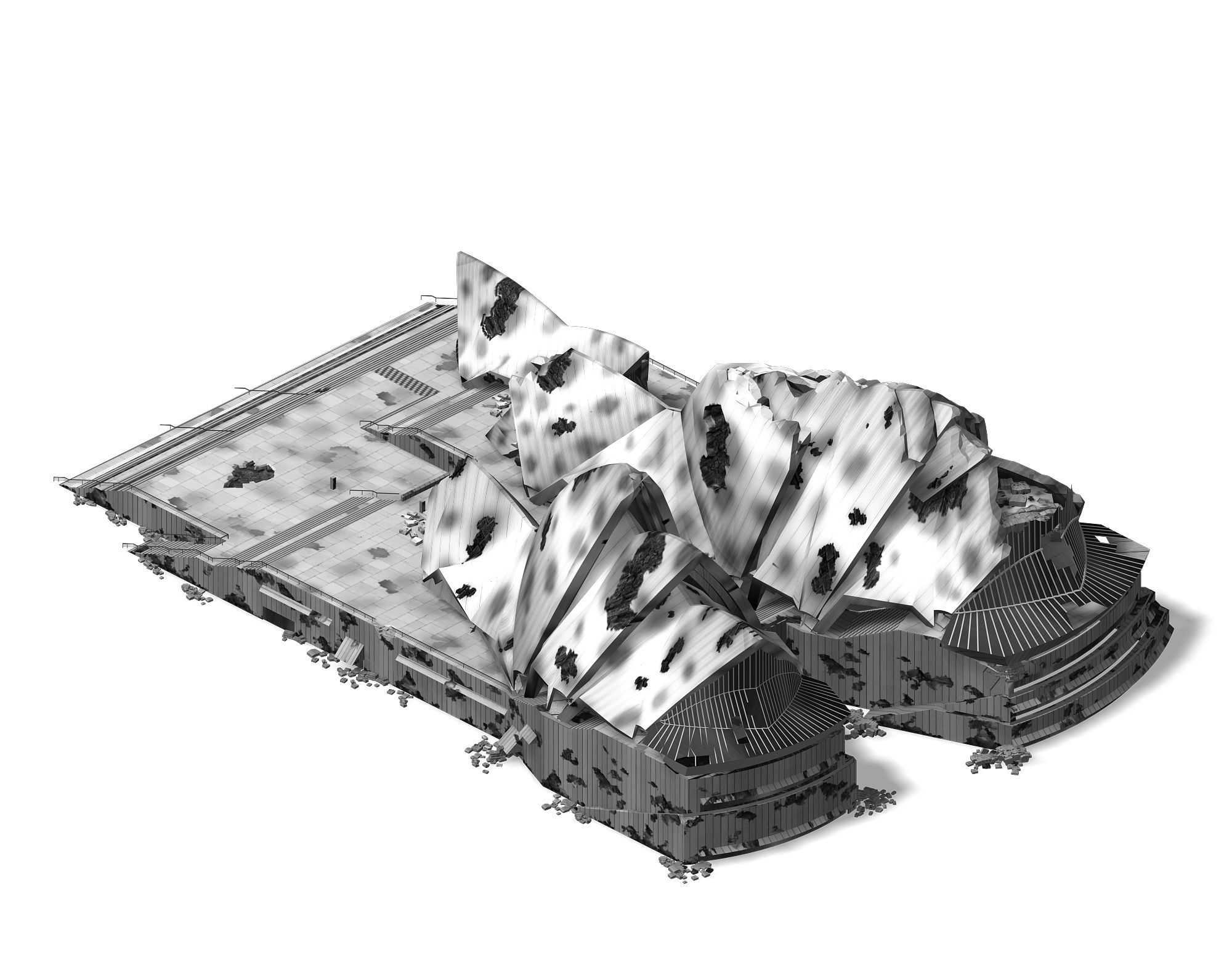 Future World - Sydney Opera House 04 3D model_4