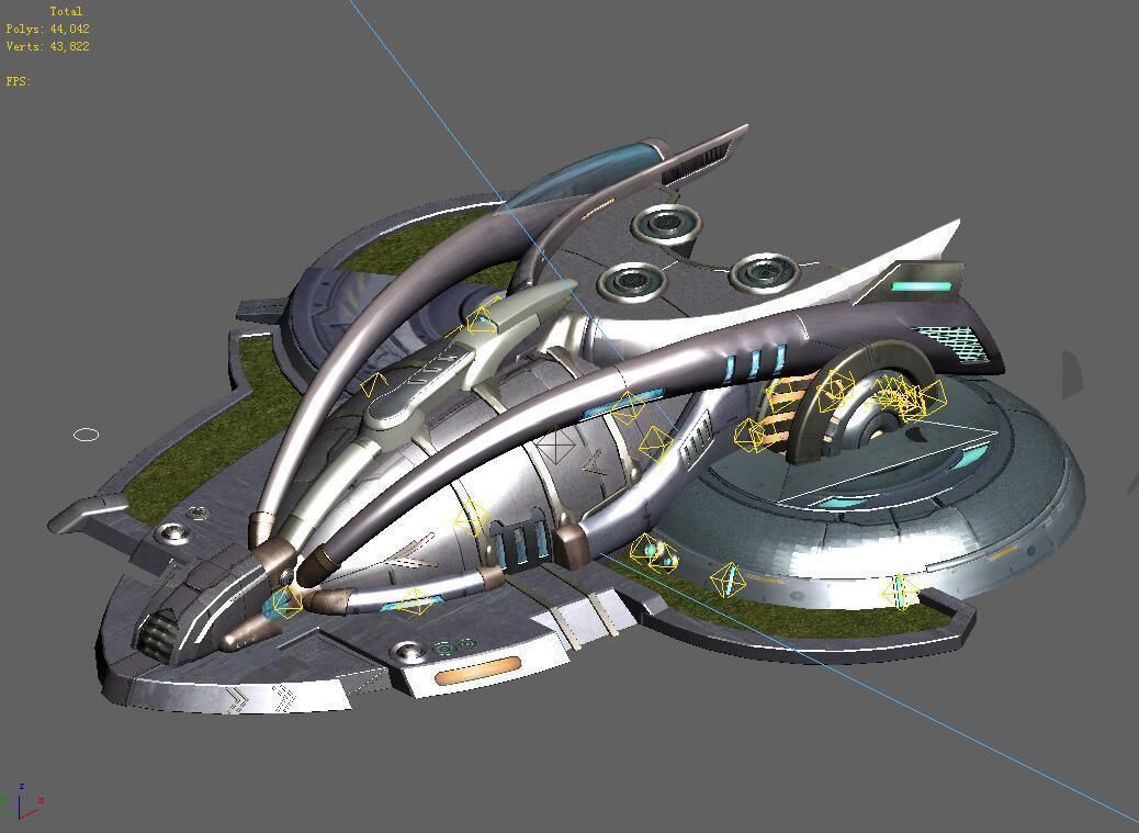 Future World - Research Laboratory 03 3D model_1