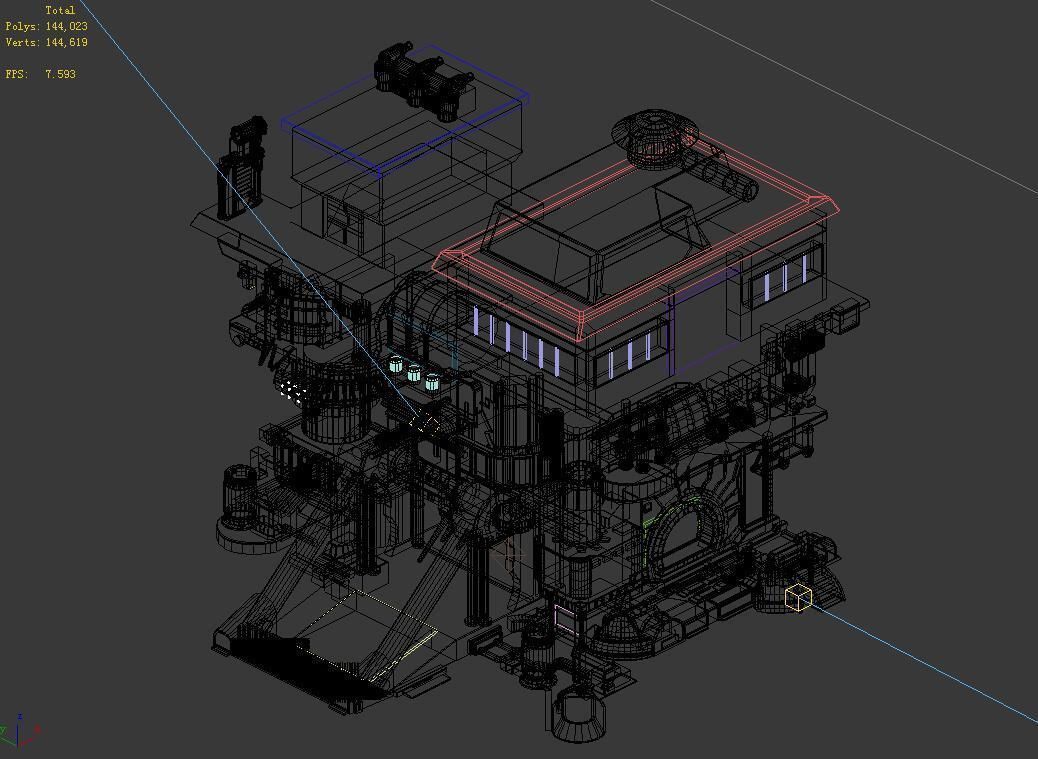 Future World - Institute 01 3D model_1