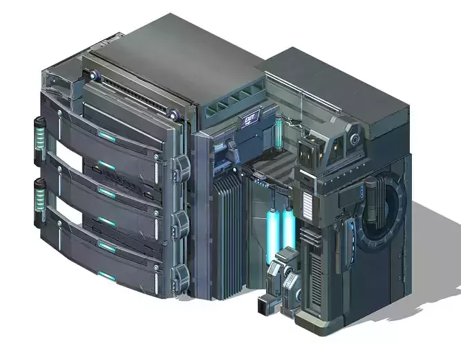 Machinery Factory - Wall 01