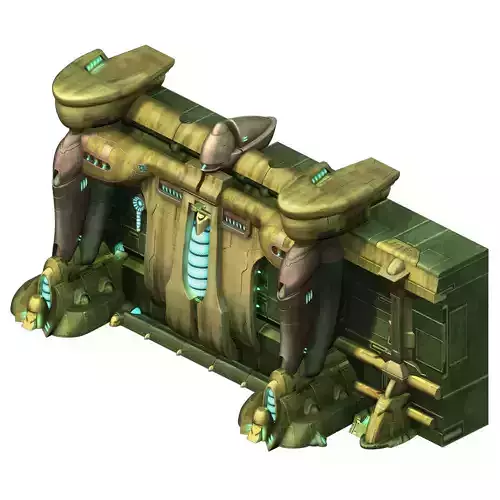 New Area - Underground Wall Entrance 01