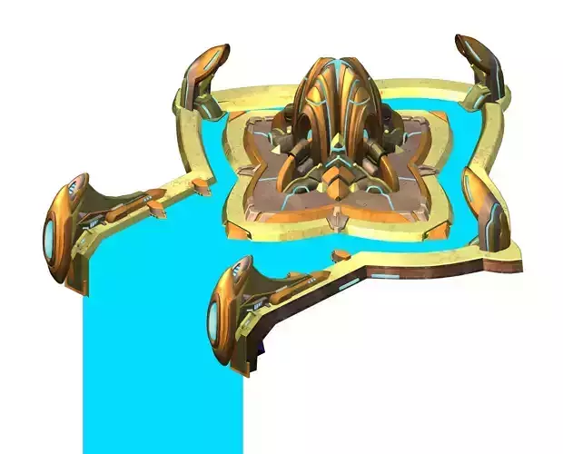 New Area - Ancient Heritage - Artificial Waterfall 01