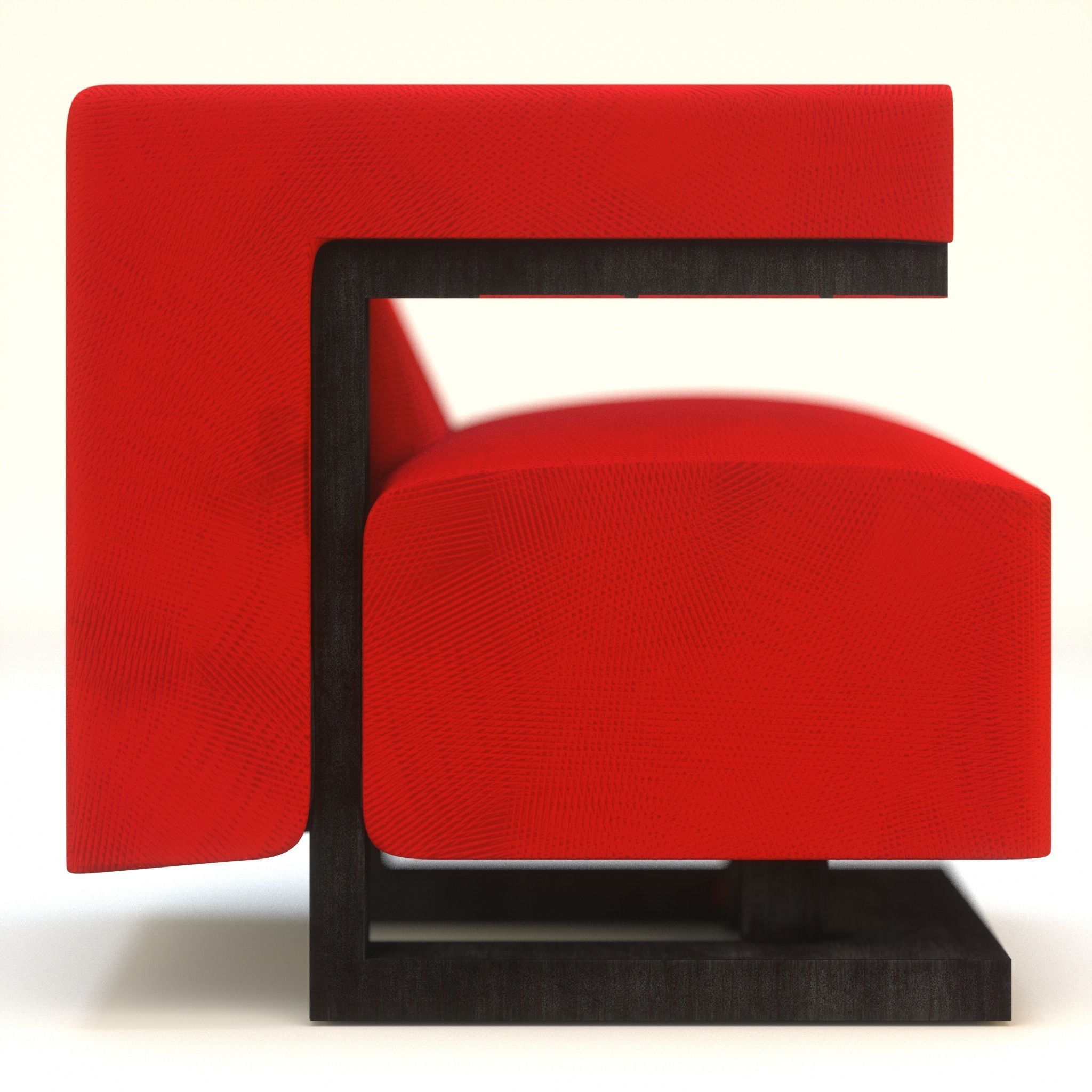 Bauhaus Armchair F51 Walter Gropius 3D model_6