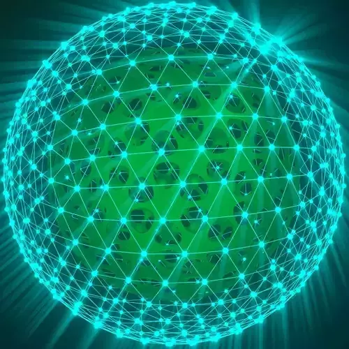 abstract futuristic sphere