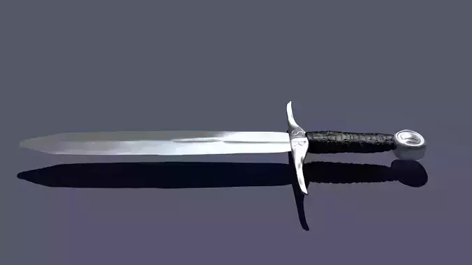 Knife sword 3D model