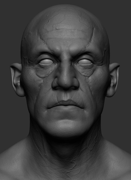 Jaw Head v2 3D model_1