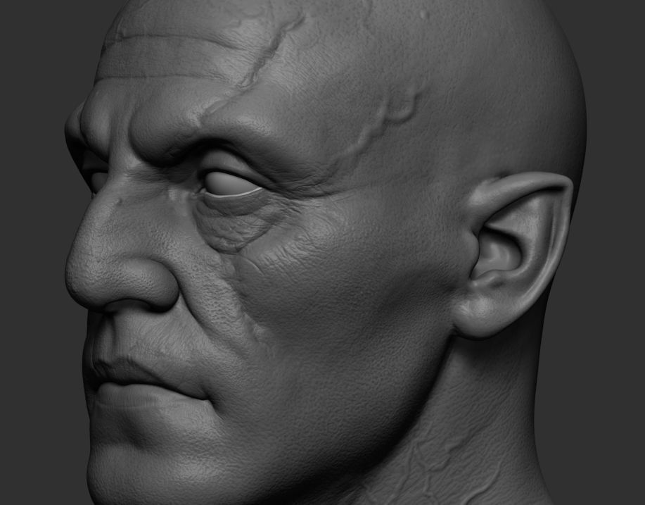 Jaw Head v2 3D model_3