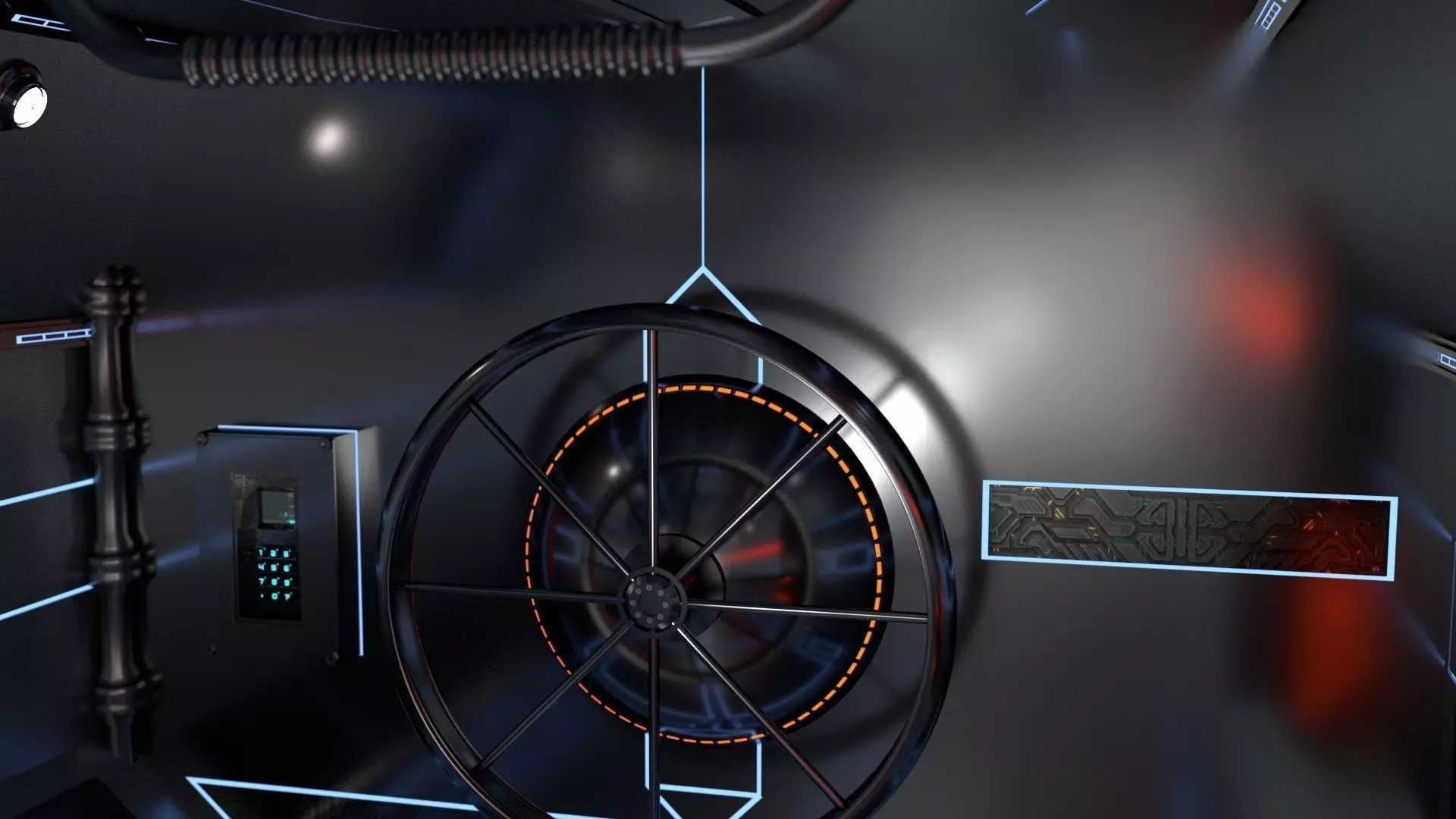 Sci-fi Build Set 3D model