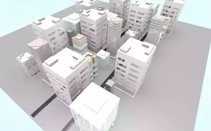 A realistic city