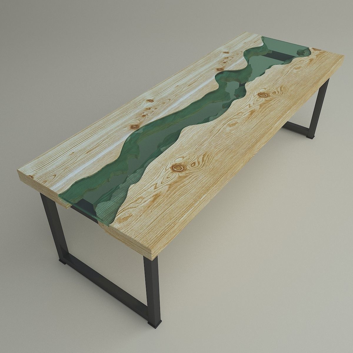 River Table 3D model_1
